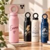 Bouteille isotherme personnalisée avec support magnétique