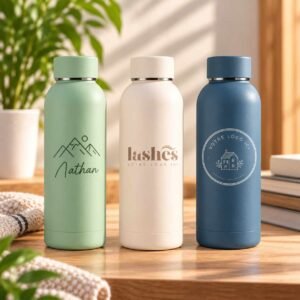 Gourde personnalisée en acier inoxydable