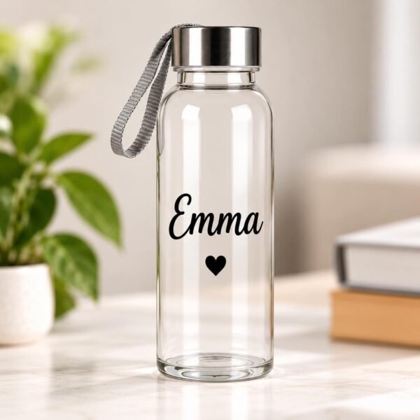 Gourde transparente personnalisable logo Gourde transparente personnalisable logo