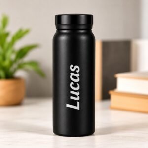 Mini gourde isotherme personnalisée 200ml en inox Mini gourde isotherme personnalisée 200ml en inox