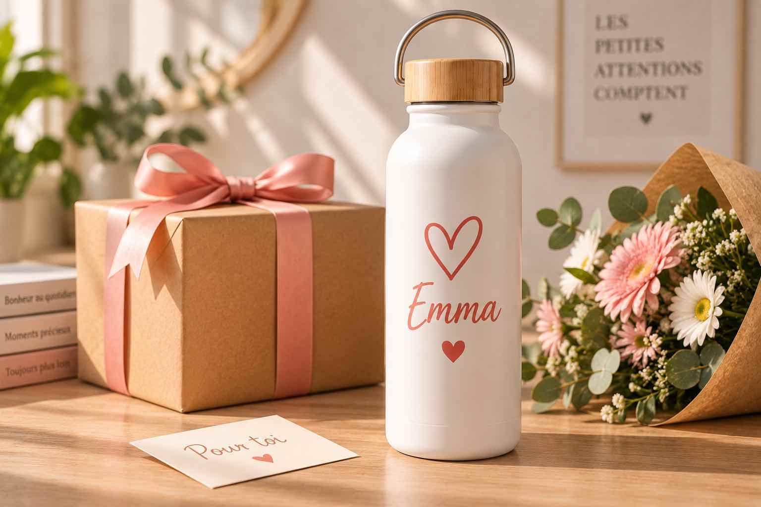 Gourde personnalisée à offrir